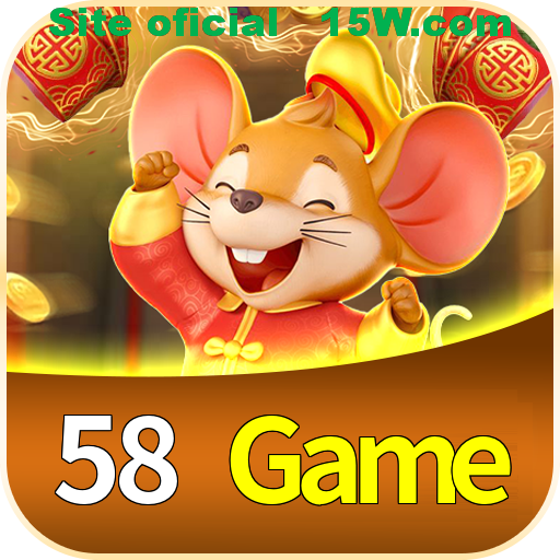 Imagem promocional da 58 Game mostrando a plataforma e suas vantagens